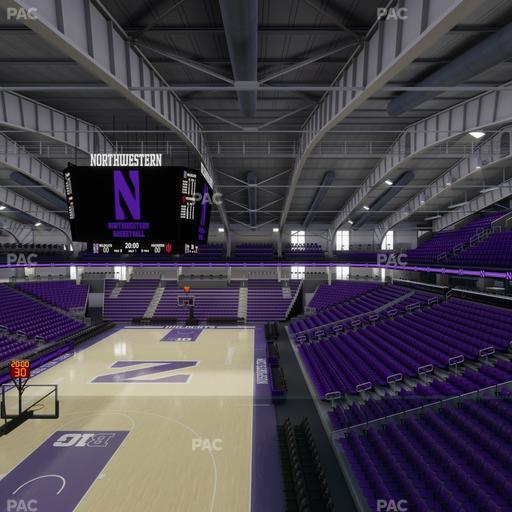 Welsh-Ryan Arena - Section 203 Seat View