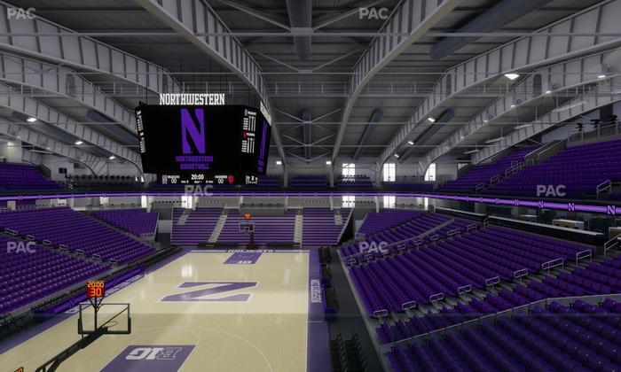 Welsh-Ryan Arena - Section 203 Seat View