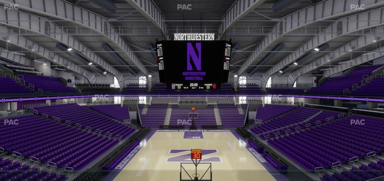 Welsh-Ryan Arena - Section 204 Seat View