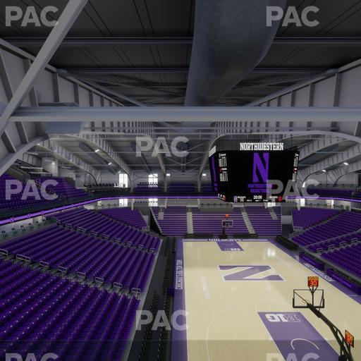 Welsh-Ryan Arena - Section 205 Seat View
