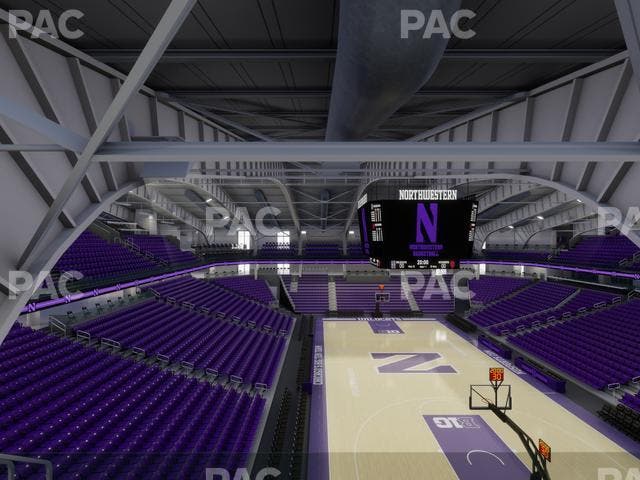 Welsh-Ryan Arena - Section 205 Seat View