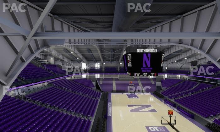 Welsh-Ryan Arena - Section 205 Seat View