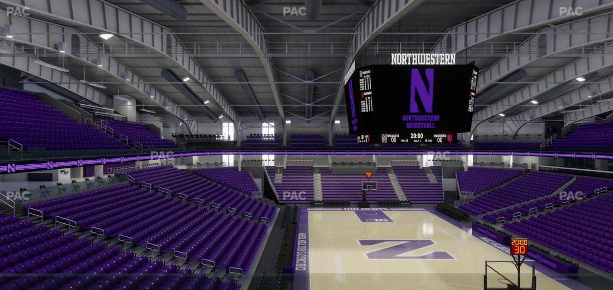 Welsh-Ryan Arena - Section 205 Seat View