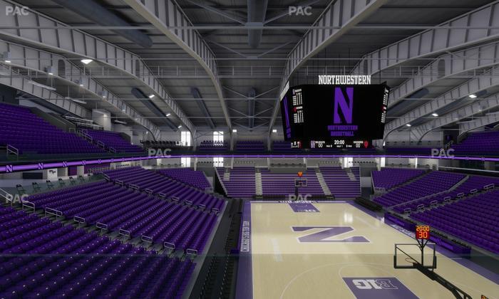 Welsh-Ryan Arena - Section 205 Seat View