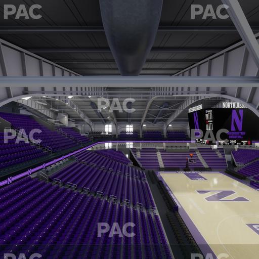 Welsh-Ryan Arena - Section 206 Seat View