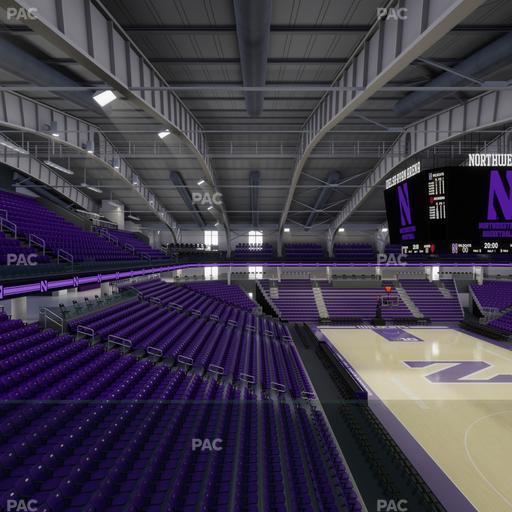 Welsh-Ryan Arena - Section 206 Seat View