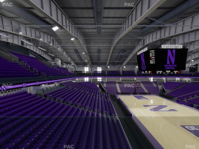 Welsh-Ryan Arena - Section 206 Seat View Welsh-Ryan Arena - Section 206 Seat View