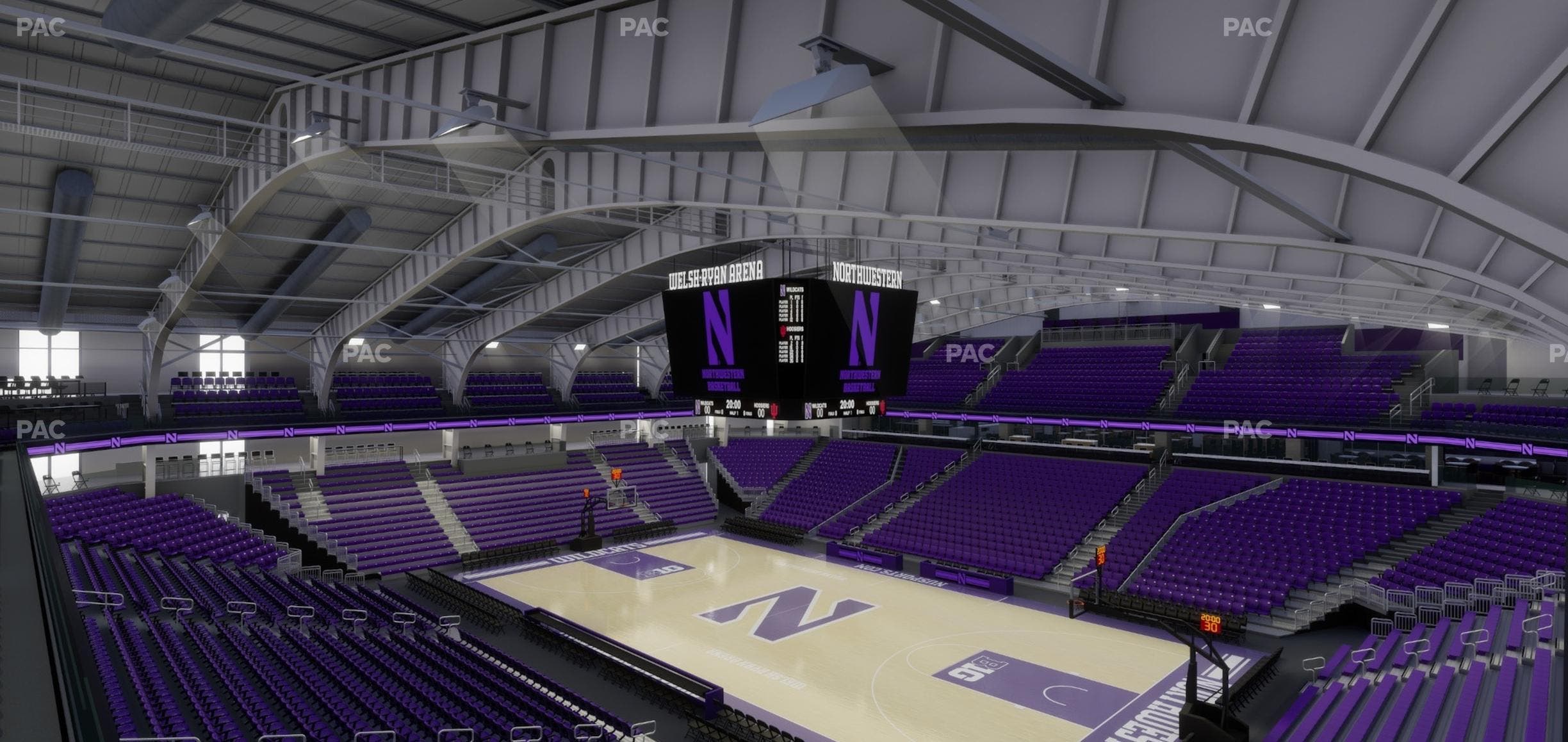 Welsh-Ryan Arena - Section 207 Seat View