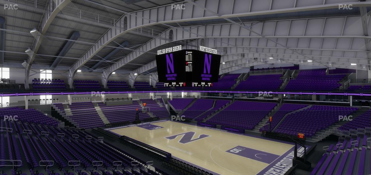 Welsh-Ryan Arena - Section 207 Seat View