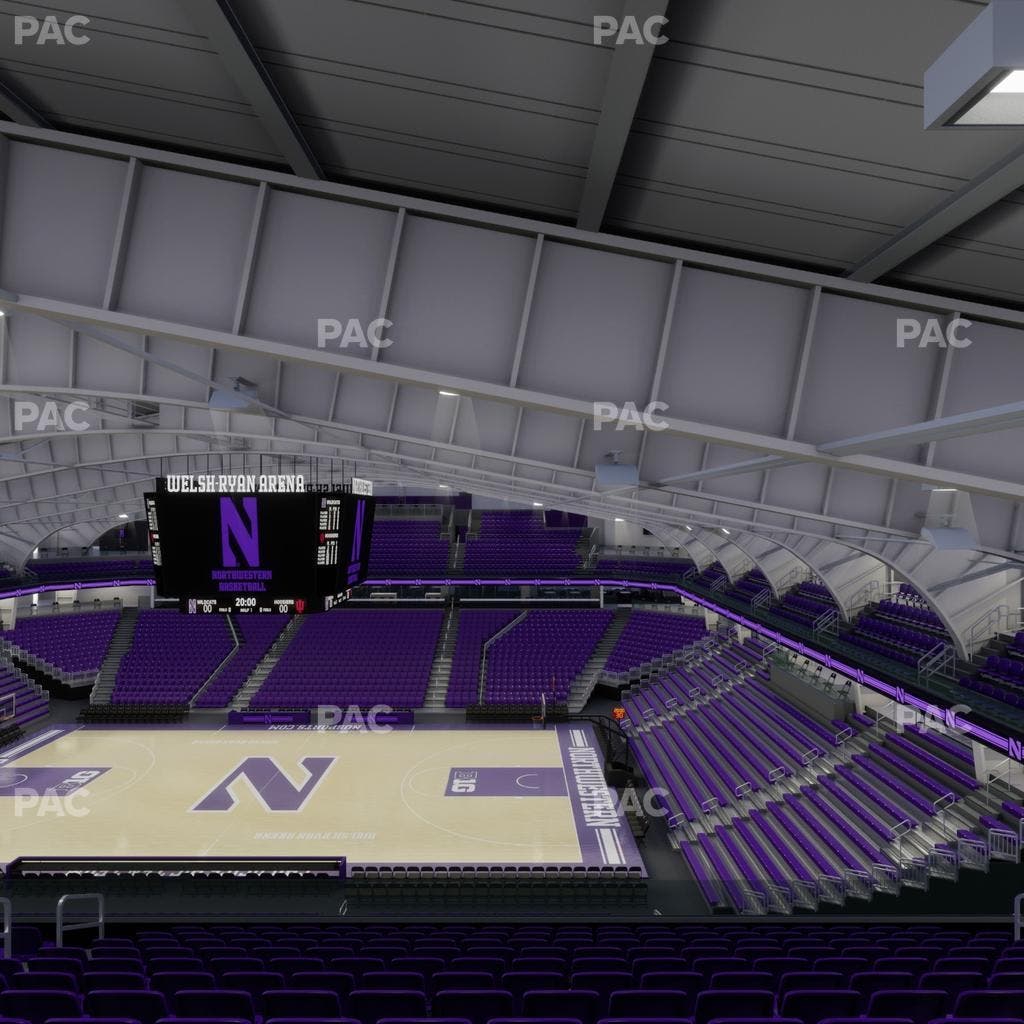 Welsh-Ryan Arena - Section 208 Seat View
