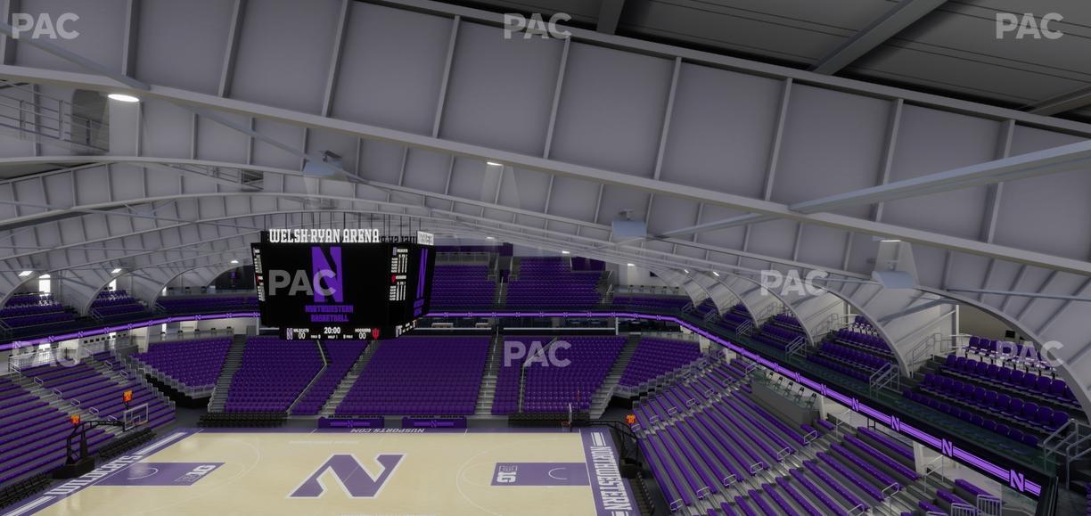Welsh-Ryan Arena - Section 208 Seat View