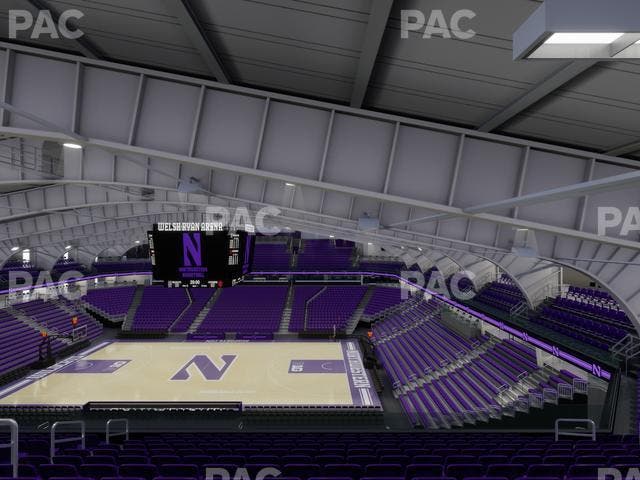 Welsh-Ryan Arena - Section 208 Seat View