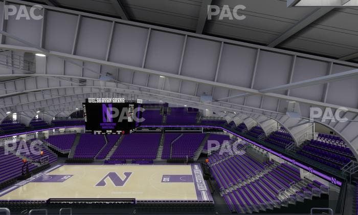 Welsh-Ryan Arena - Section 208 Seat View