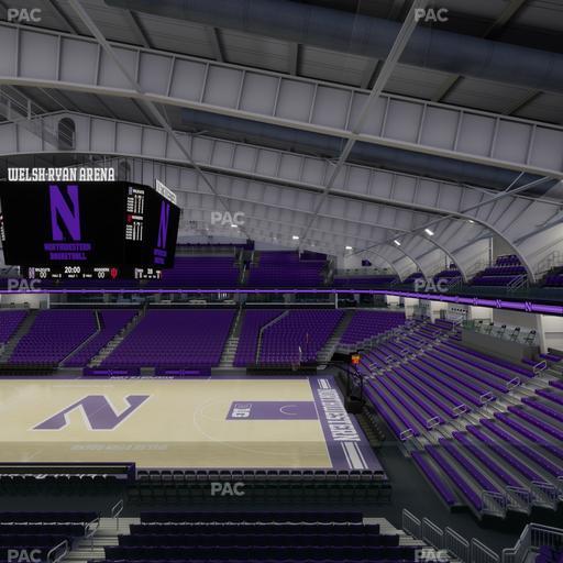 Welsh-Ryan Arena - Section 208 Seat View