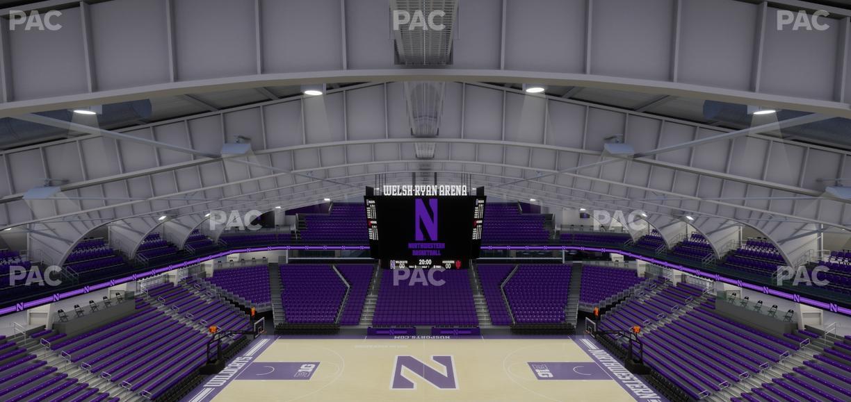 Welsh-Ryan Arena - Section 209 Seat View