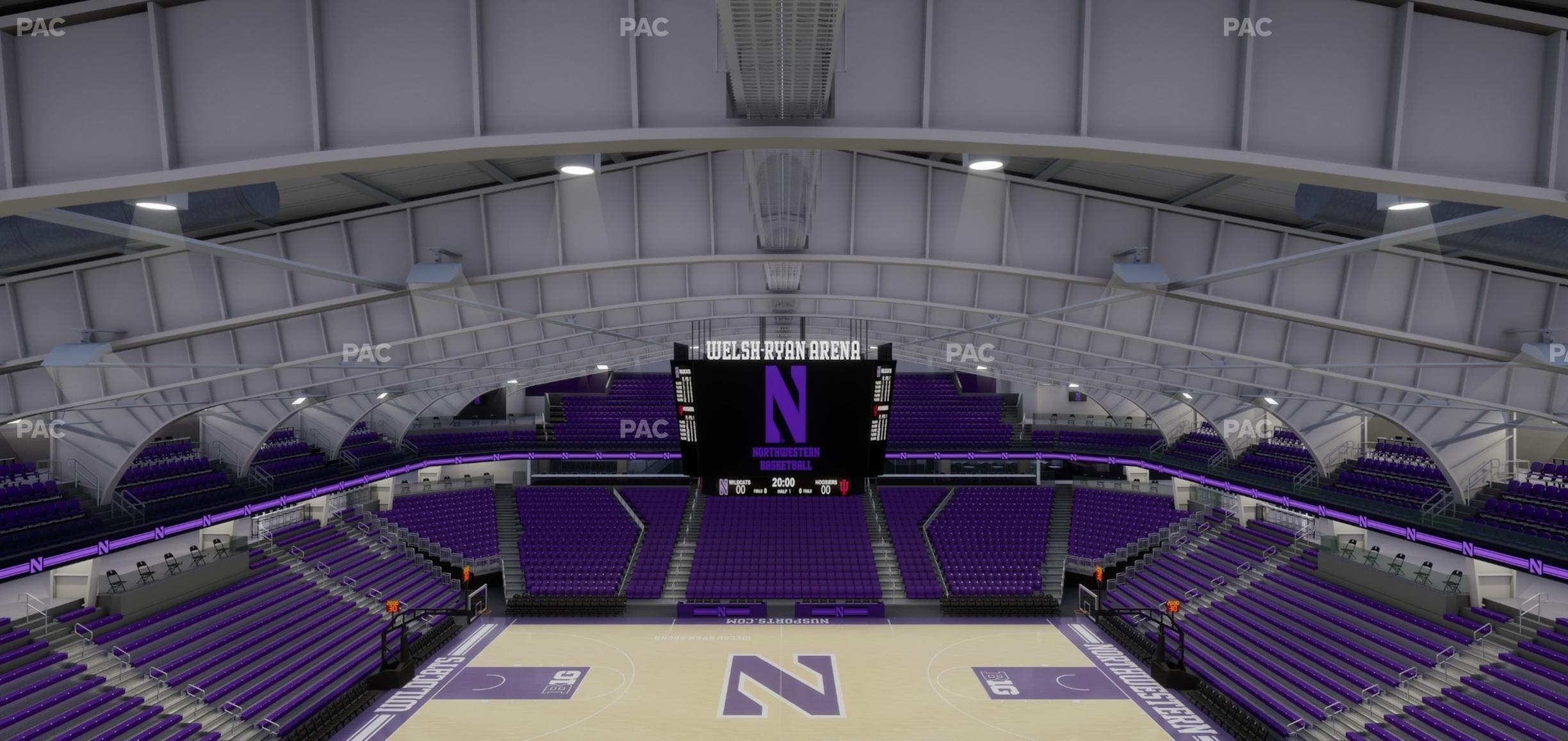 Welsh-Ryan Arena - Section 209 Seat View