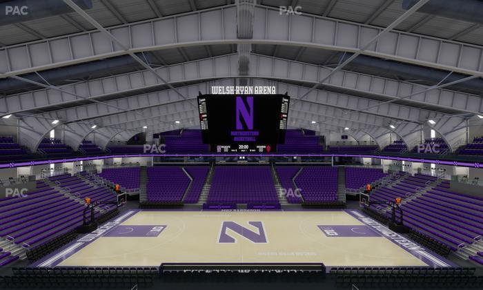 Welsh-Ryan Arena - Section 209 Seat View