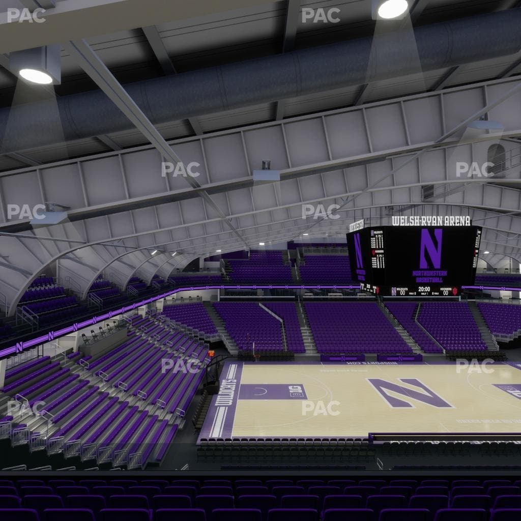 Welsh-Ryan Arena - Section 210 Seat View