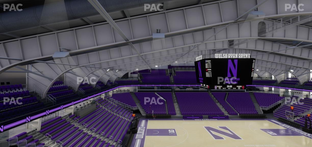 Welsh-Ryan Arena - Section 210 Seat View