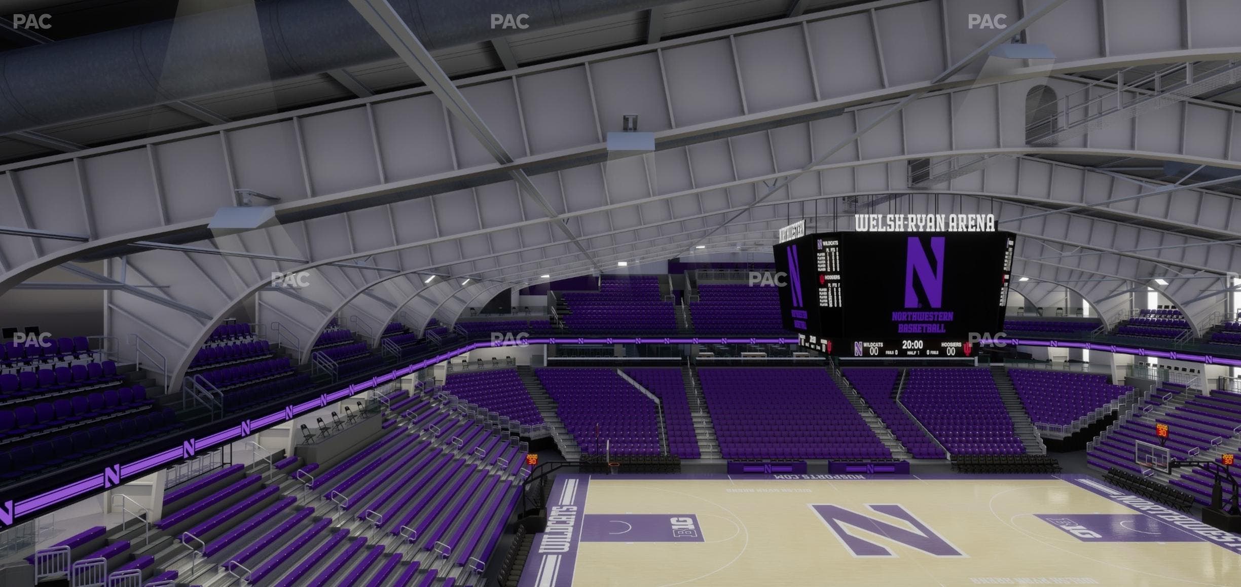 Welsh-Ryan Arena - Section 210 Seat View