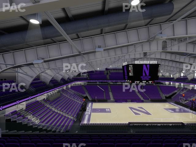 Welsh-Ryan Arena - Section 210 Seat View