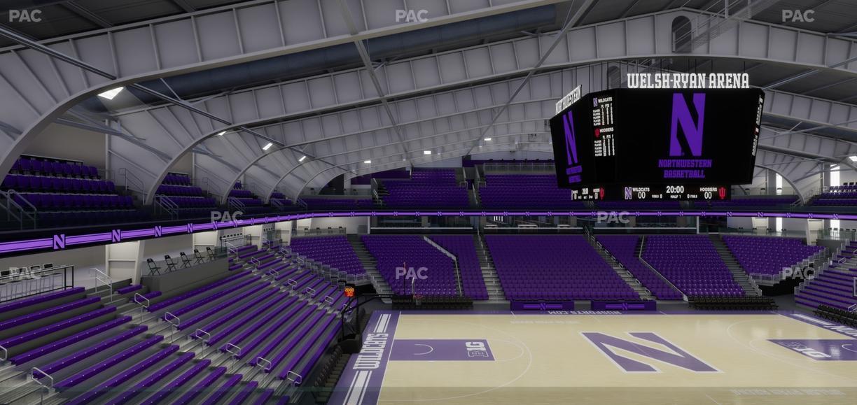 Welsh-Ryan Arena - Section 210 Seat View