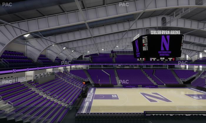 Welsh-Ryan Arena - Section 210 Seat View