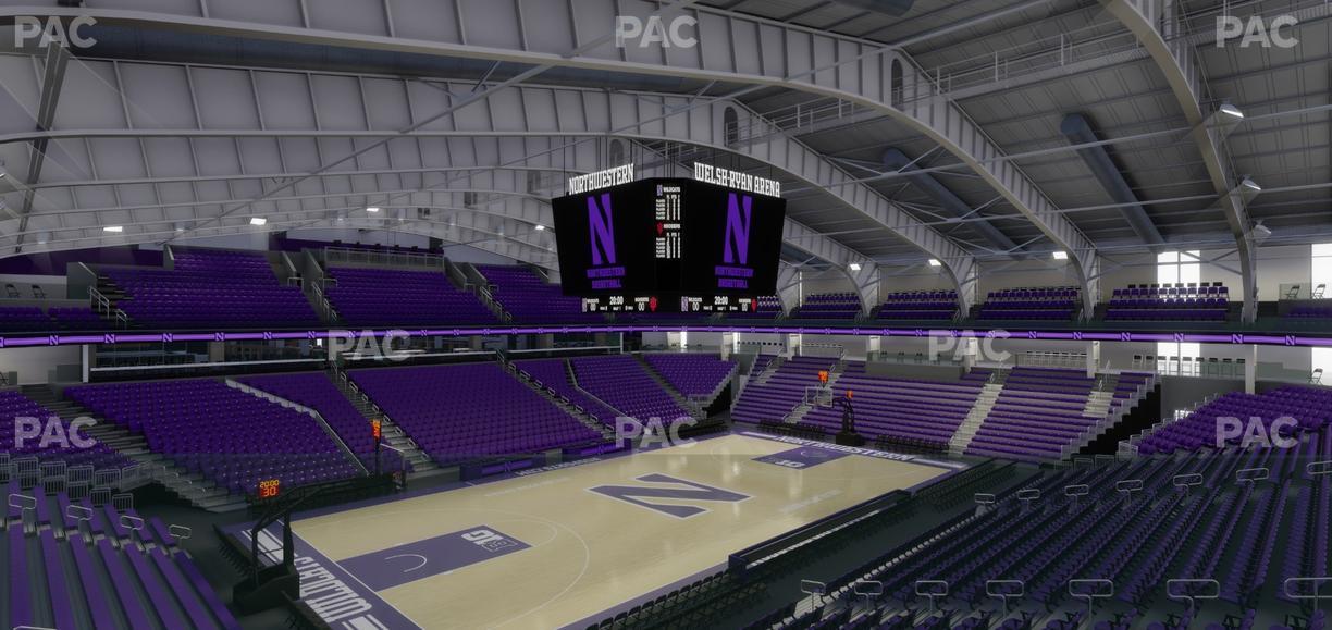 Welsh-Ryan Arena - Section 211 Seat View