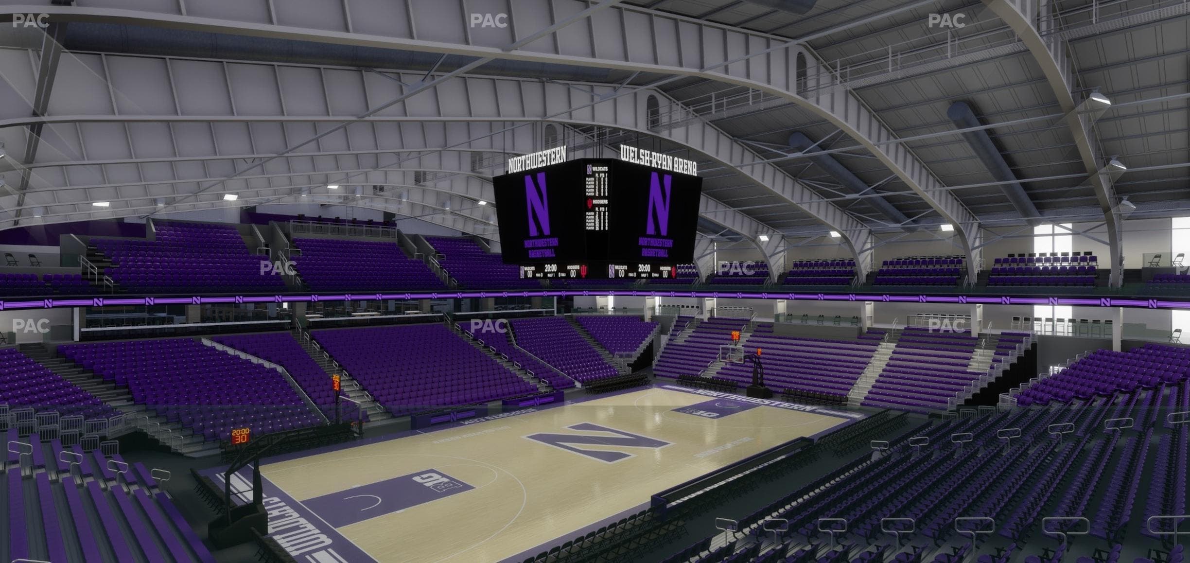 Welsh-Ryan Arena - Section 211 Seat View