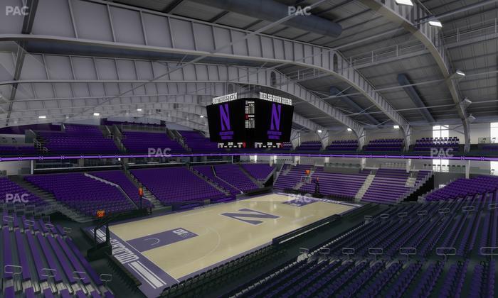 Welsh-Ryan Arena - Section 211 Seat View