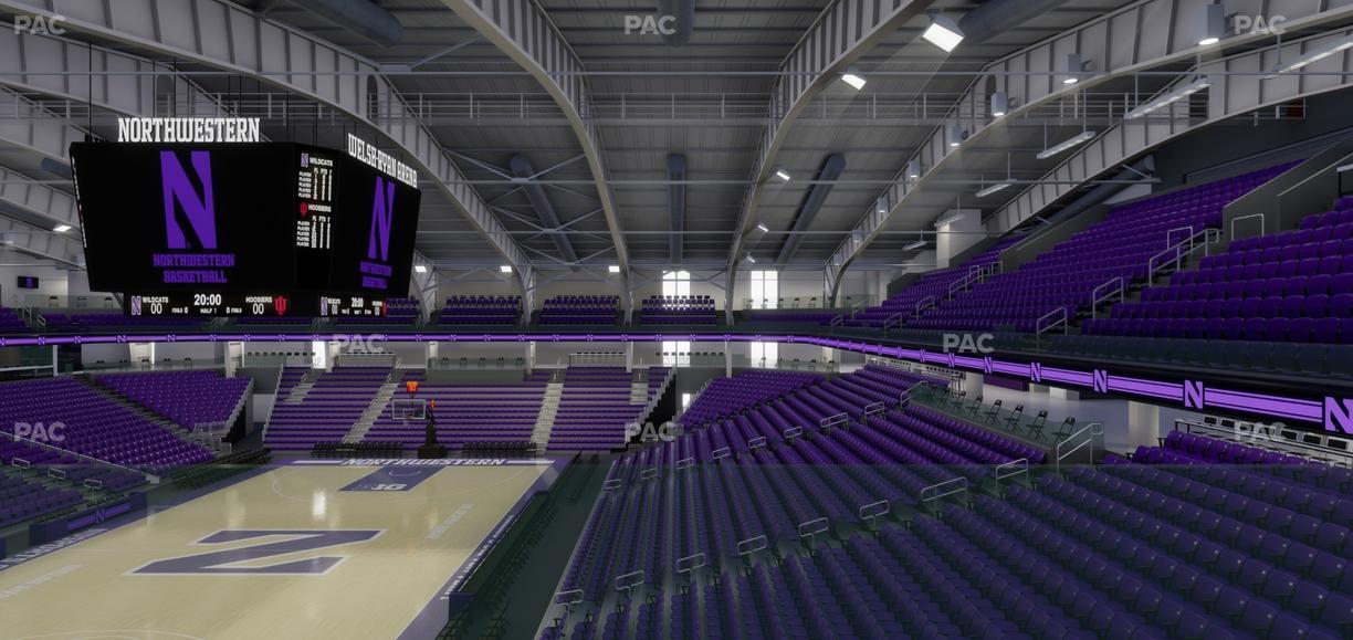Welsh-Ryan Arena - Section 212 Seat View