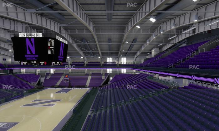Welsh-Ryan Arena - Section 212 Seat View