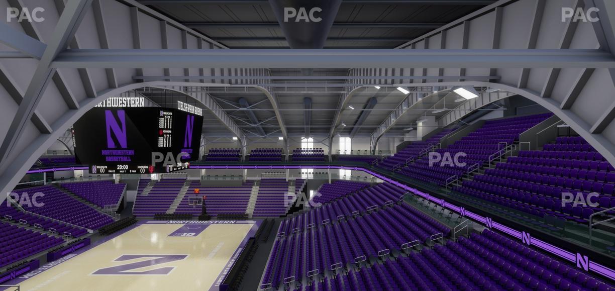 Welsh-Ryan Arena - Section 212 Seat View