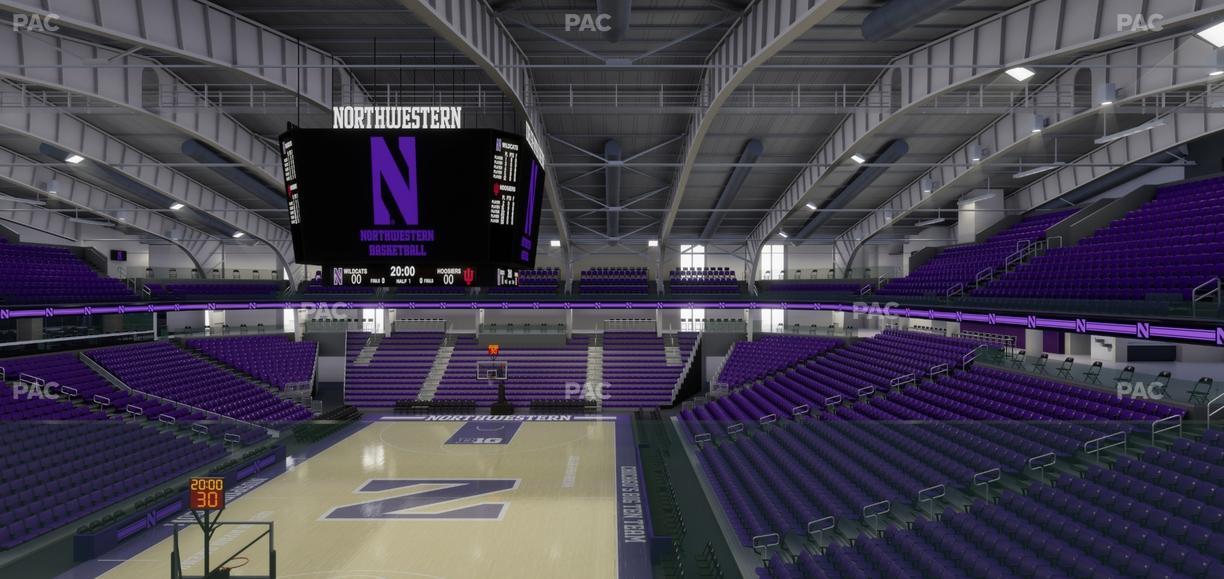 Welsh-Ryan Arena - Section 213 Seat View