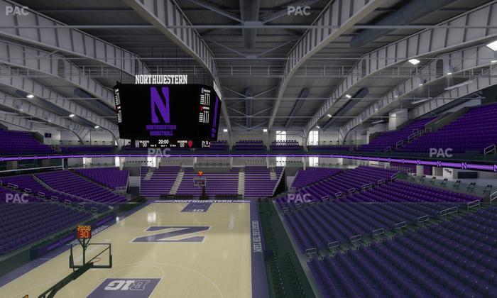 Welsh-Ryan Arena - Section 213 Seat View