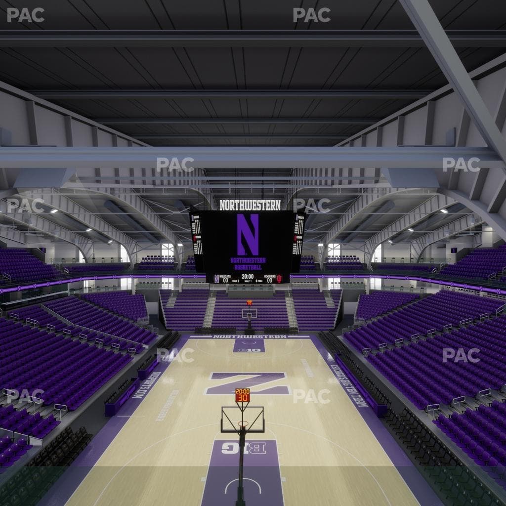 Welsh-Ryan Arena - Section 214 Seat View
