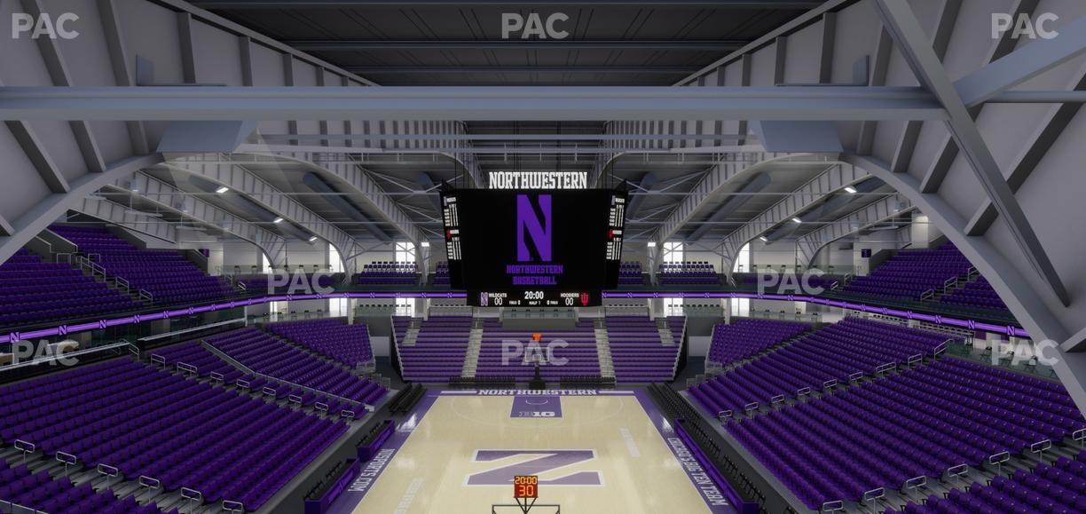 Welsh-Ryan Arena - Section 214 Seat View