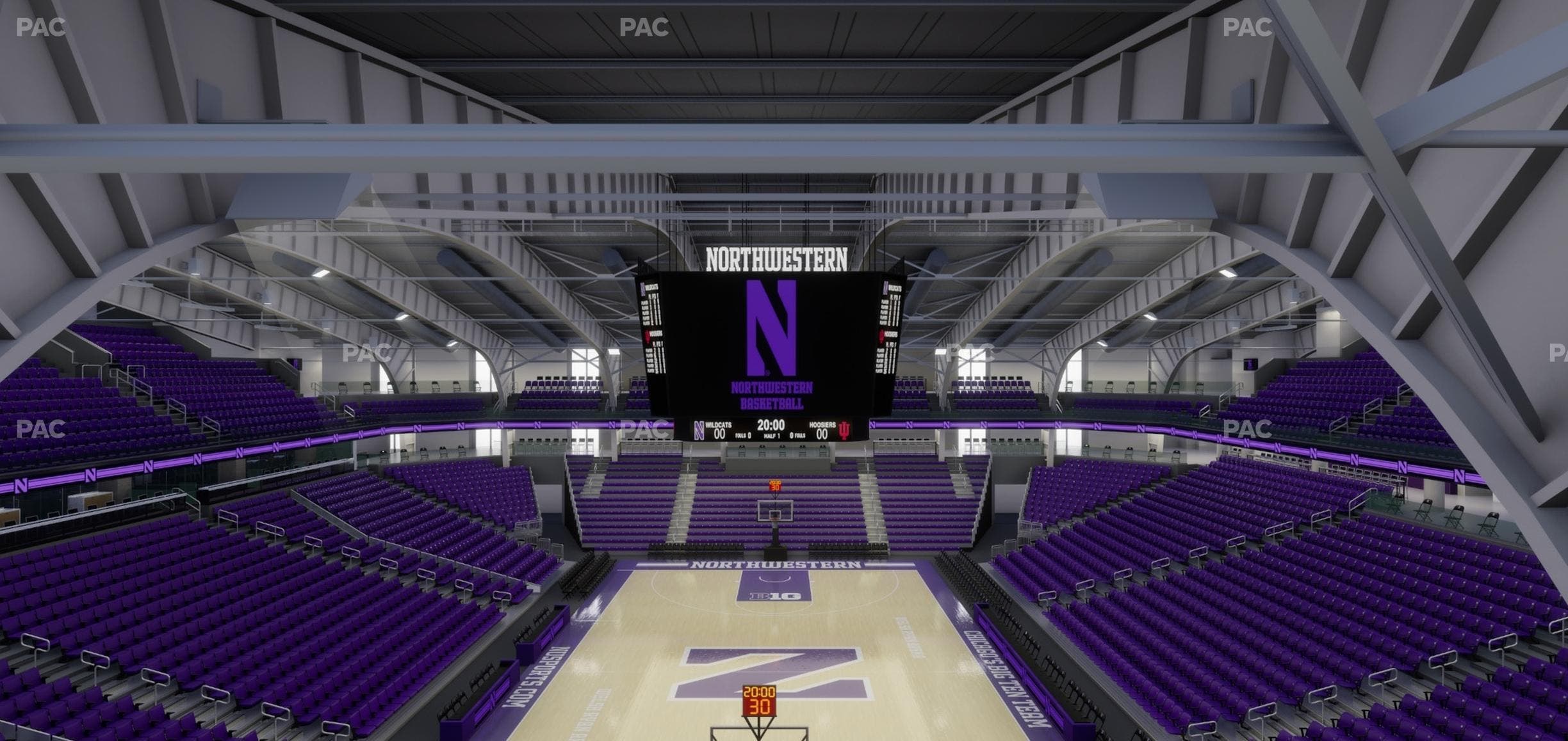 Welsh-Ryan Arena - Section 214 Seat View