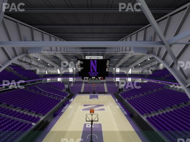 Welsh-Ryan Arena - Section 214 Seat View