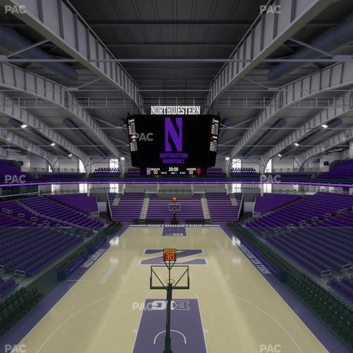 Welsh-Ryan Arena - Section 214 Seat View