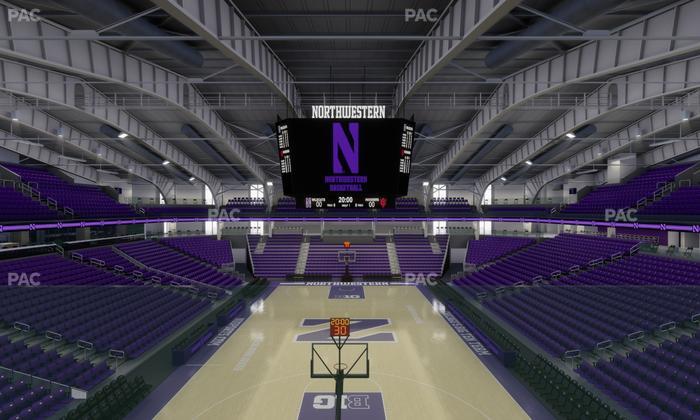 Welsh-Ryan Arena - Section 214 Seat View