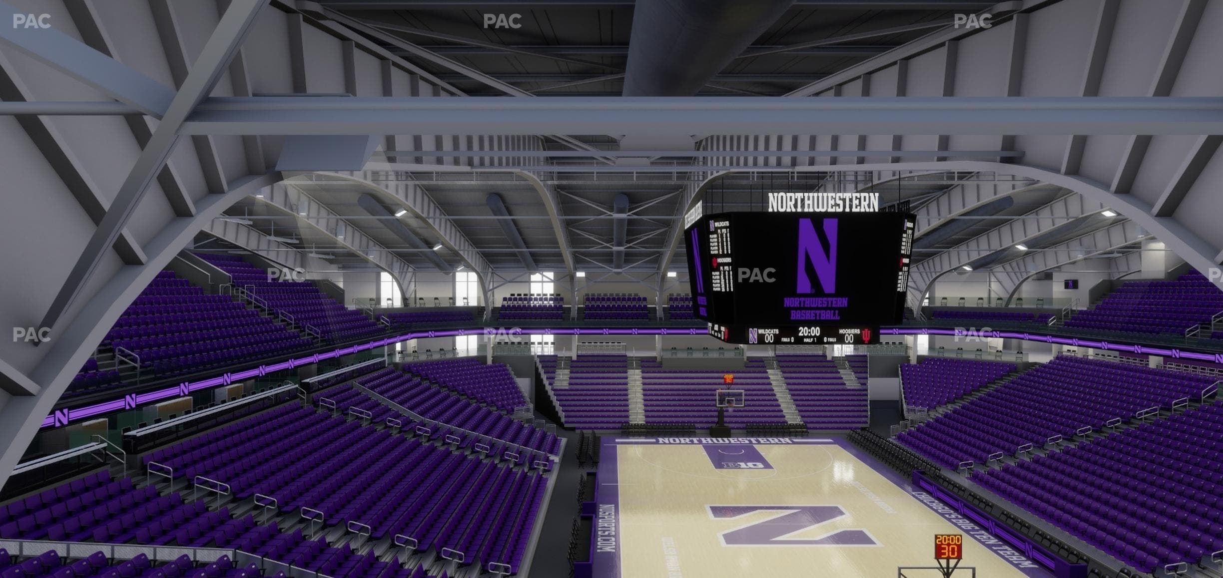 Welsh-Ryan Arena - Section 215 Seat View