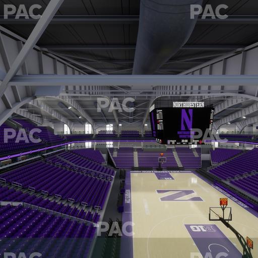 Welsh-Ryan Arena - Section 215 Seat View