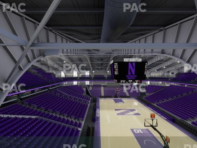 Welsh-Ryan Arena - Section 215 Seat View