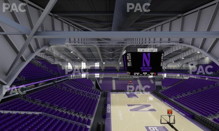 Welsh-Ryan Arena - Section 215 Seat View