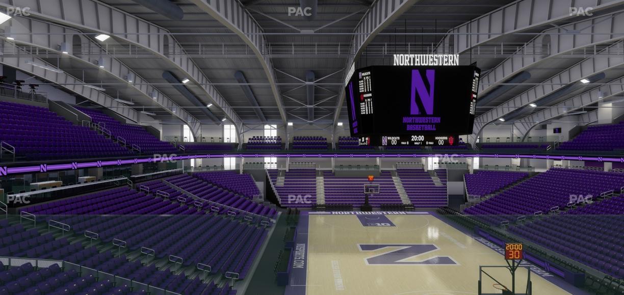 Welsh-Ryan Arena - Section 215 Seat View