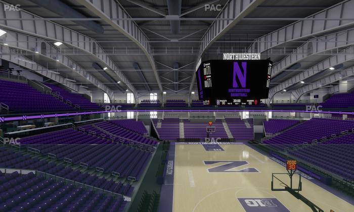 Welsh-Ryan Arena - Section 215 Seat View