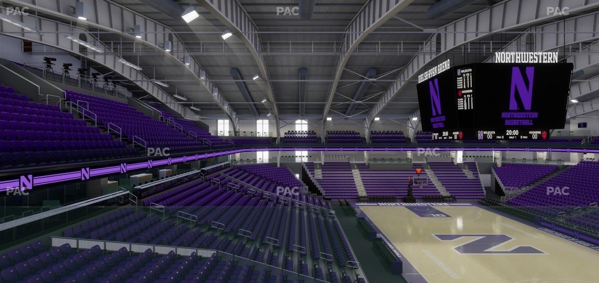 Welsh-Ryan Arena - Section 216 Seat View