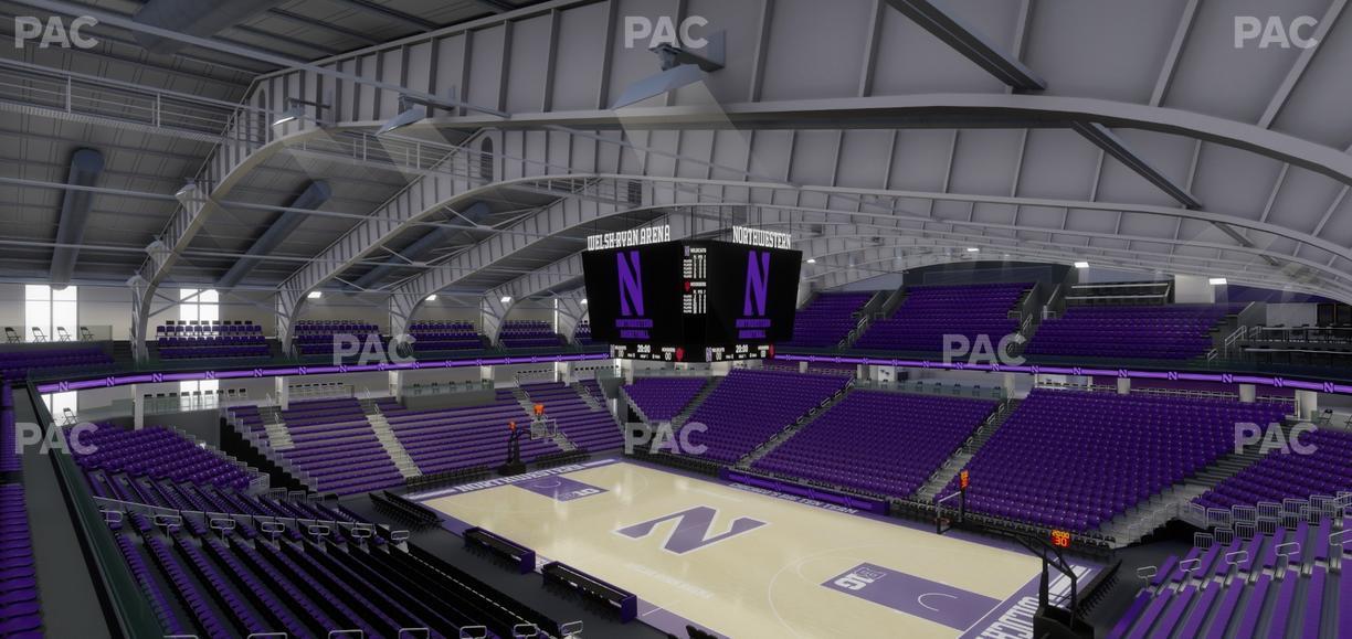 Welsh-Ryan Arena - Section 217 Seat View