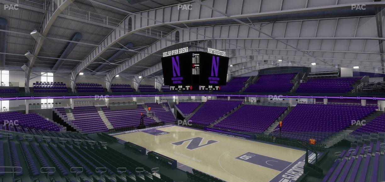 Welsh-Ryan Arena - Section 217 Seat View